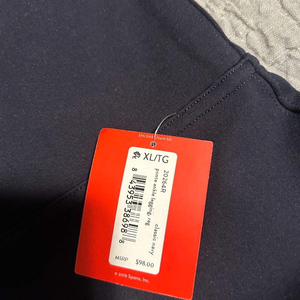 SPANX Navy Leggings